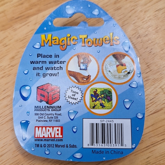Different Marvel Heroes Magic Pop Up Towel Wash Cloths - Picture 5 of 5